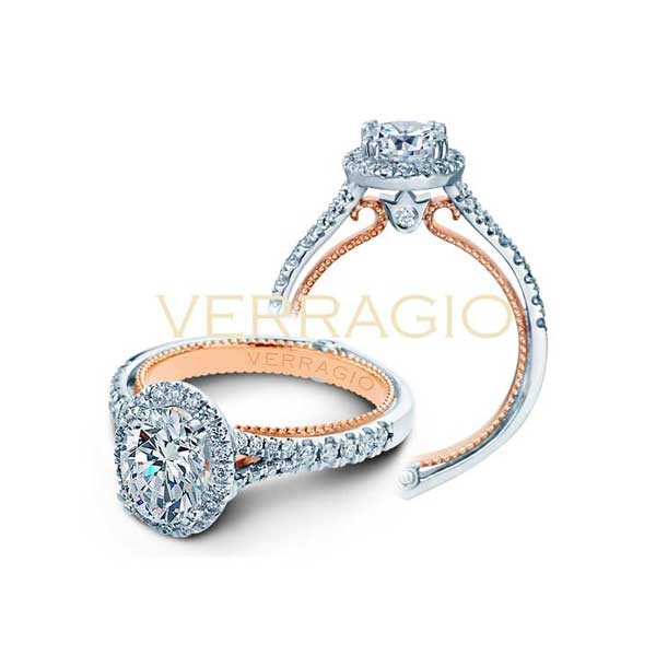 verragio rose gold engagement rings