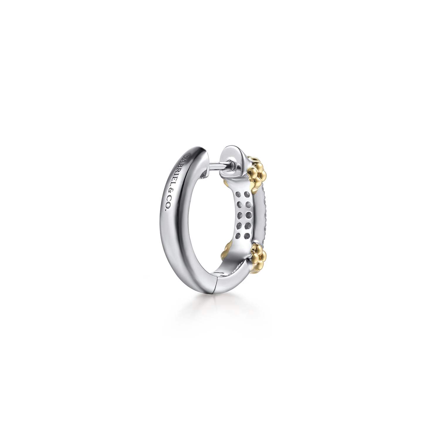EG15539MZJWS-Gabriel & Co.-Bujukan Yellow Gold & Silver Earrings
