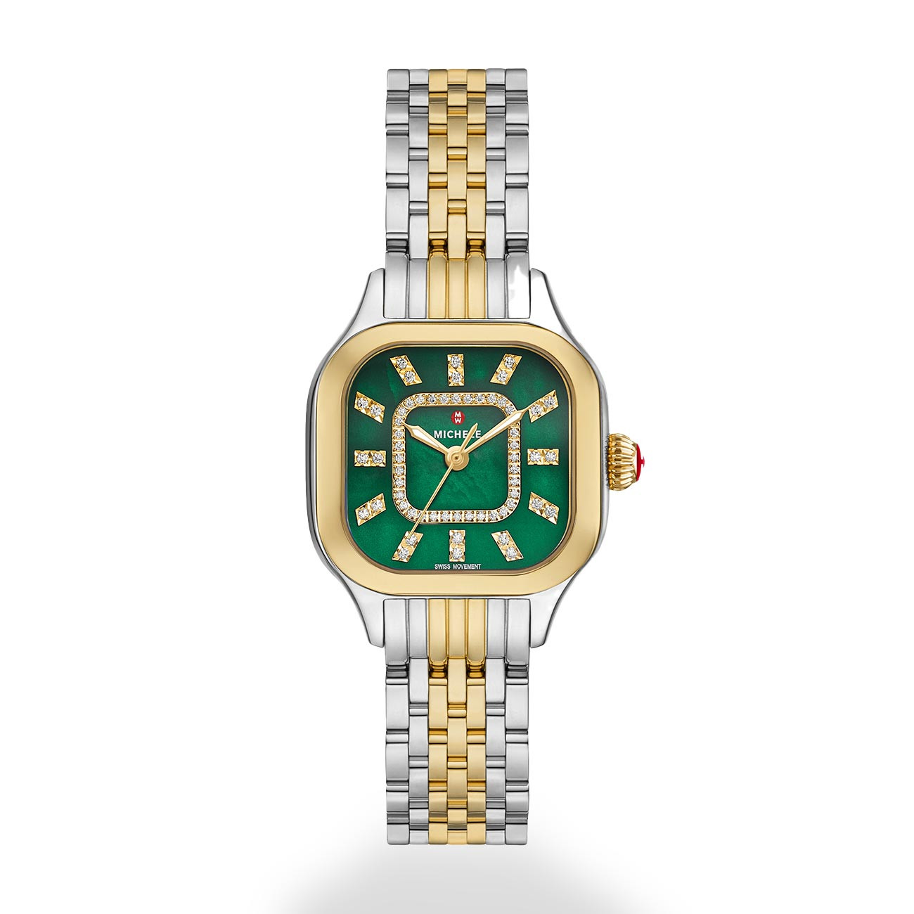 MWW33B000018-Michele Watch-Meggie Two-Tone Watch-SVS Fine Jewelry