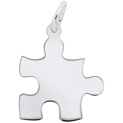 Sterling Silver Puzzle Piece Charm 001 640 01273 Swede S Jewelers East Windsor Ct