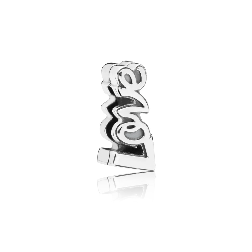 PANDORA PANDORA 797579 LOVE SCRIPT CLIP CHARM 001-901-27416