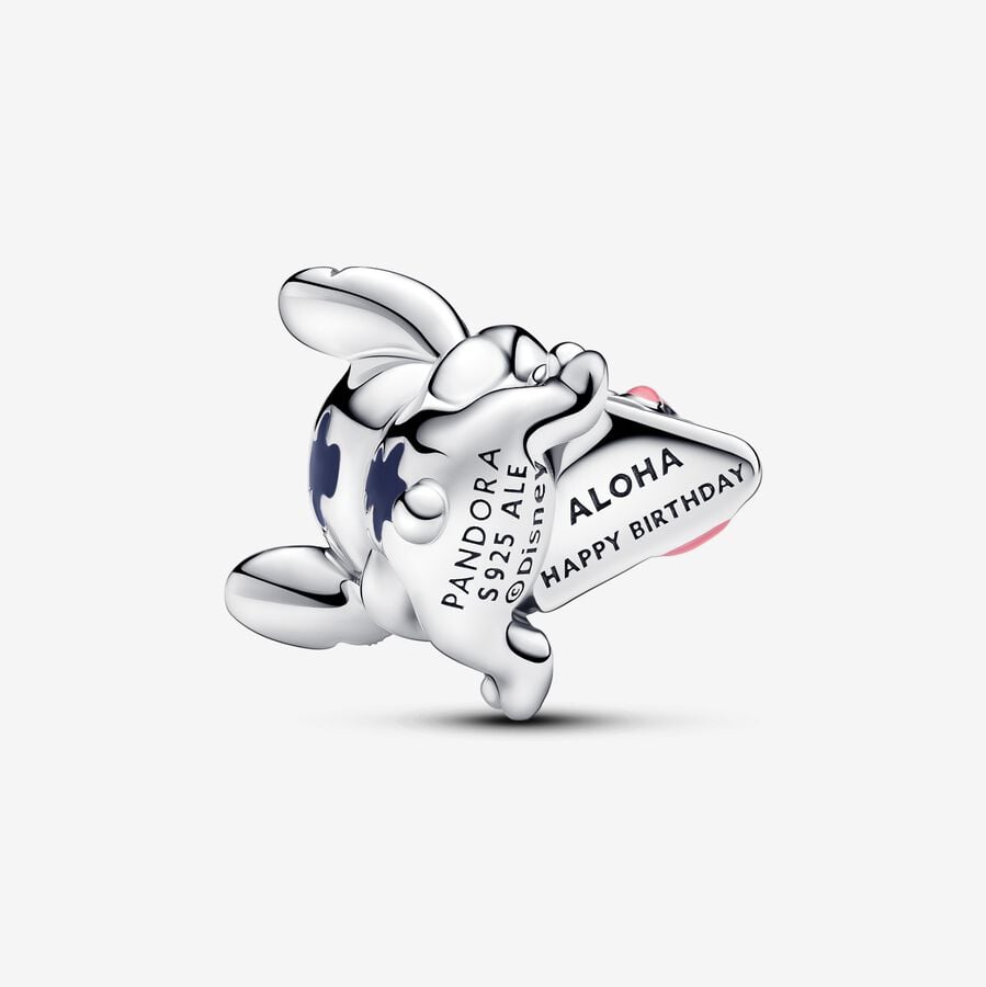 PANDORA PANDORA 793189C01 Disney Stitch Birthday Cake Charm