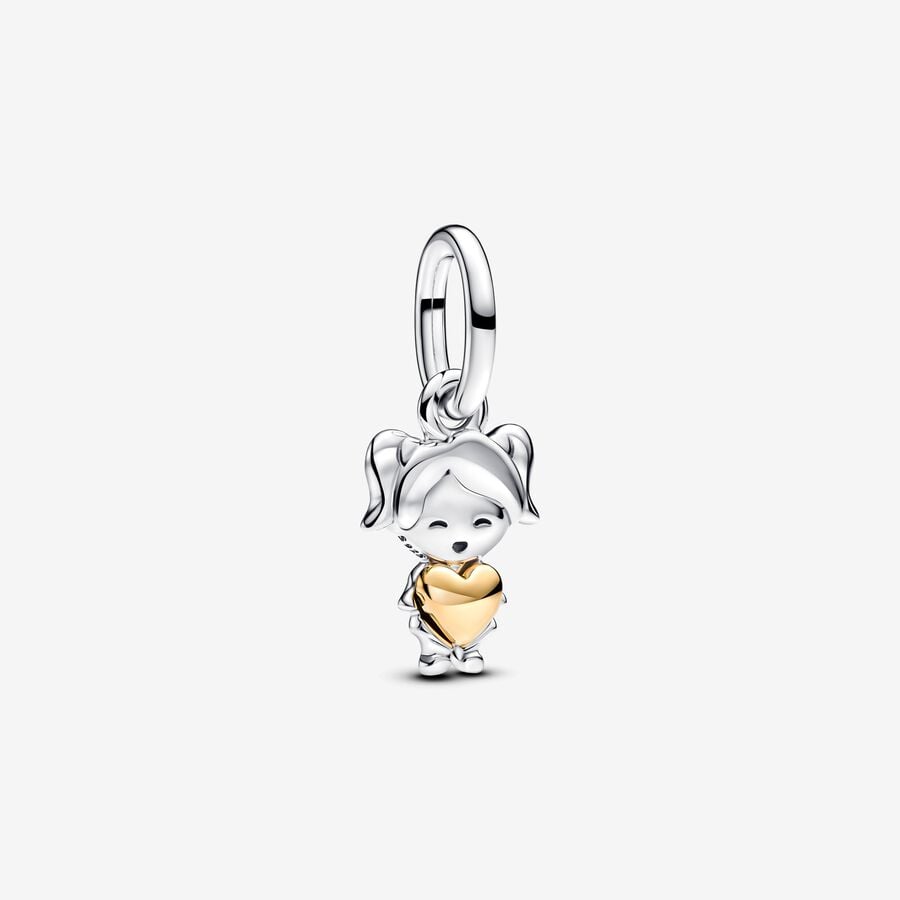 PANDORA 763601C00 Happy Girl Dangle Charm 001-901-44237