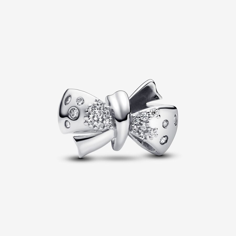 PANDORA PANDORA 793442C01 Sparkling Bow Charm 001-901-44240