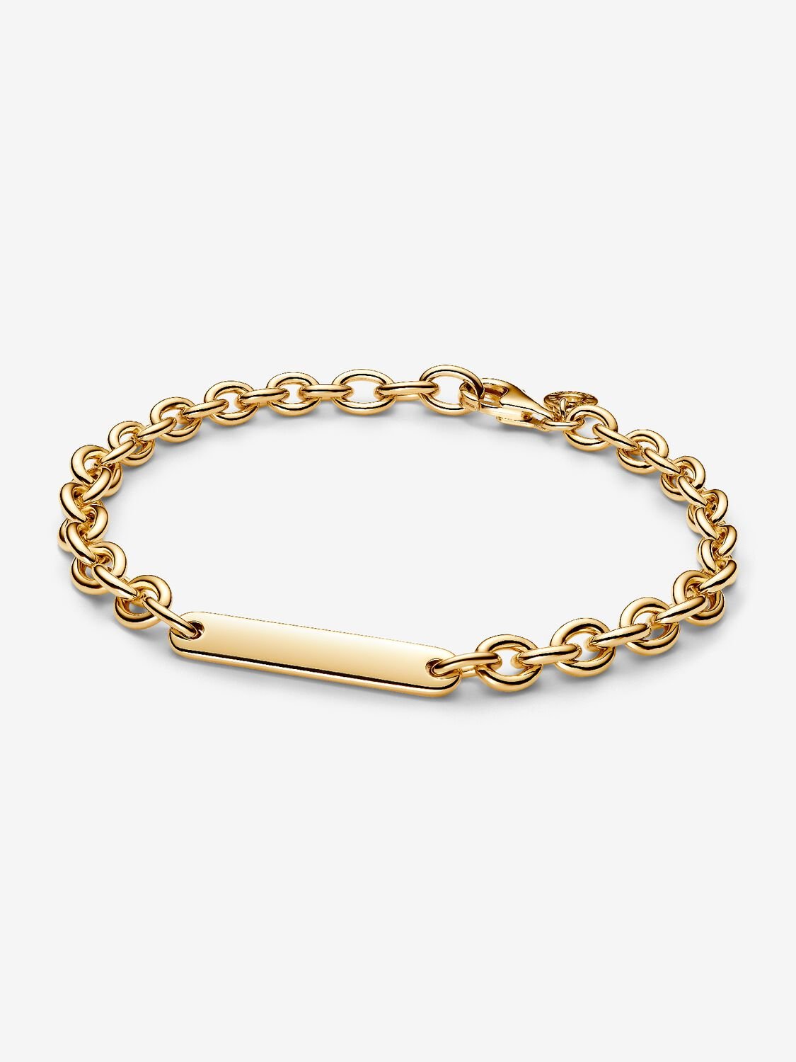 PANDORA PANDORA 569523C00-18 Engravable Bar Link Bracelet