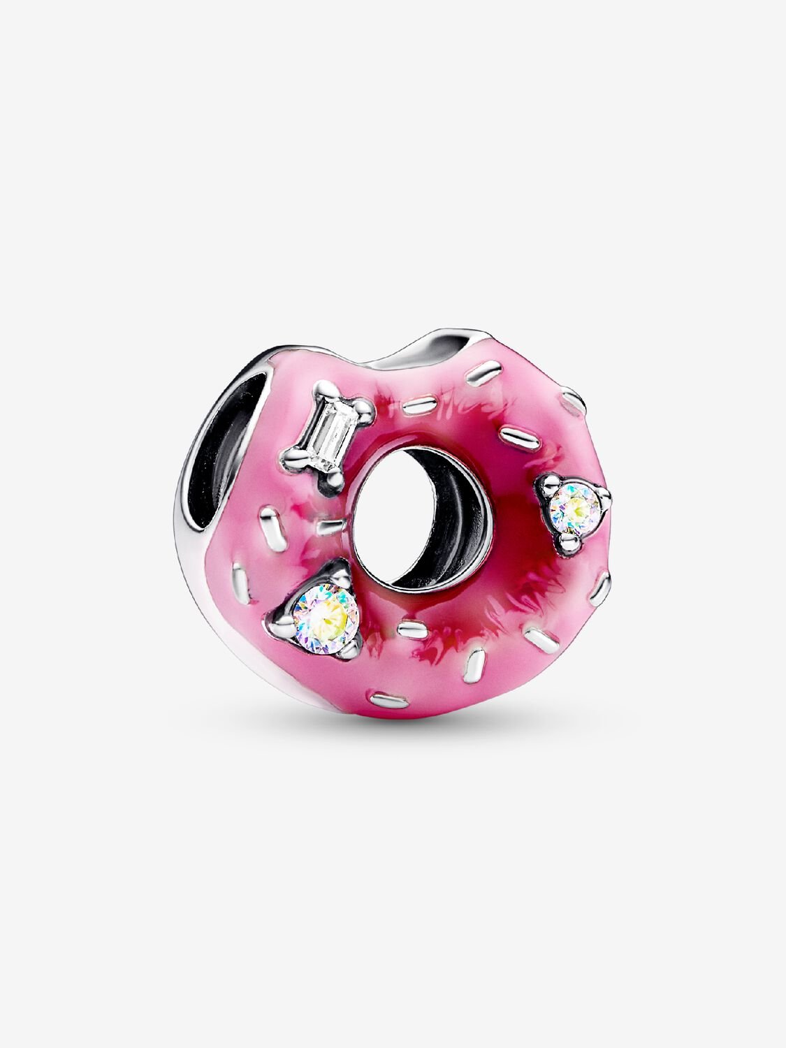 PANDORA PANDORA 792596C01 Sparkling Sprinkled Donut Charm | Taylors ...