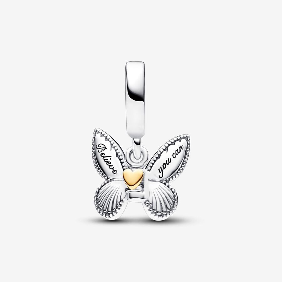 PANDORA 763082C01 Pandora Club 2024 Butterfly Dangle Charm