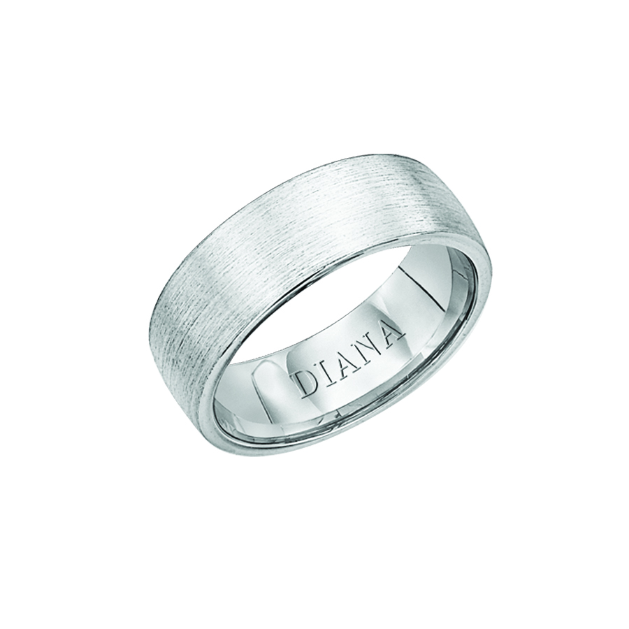 14kt Wg Gents Wedding Band 001 405 00554 14kw Doylestown Carroll S Jewelers Doylestown Pa