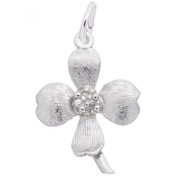Rembrandt Charms Sterling Silver Dogwood Charm 00164002089 Carroll
