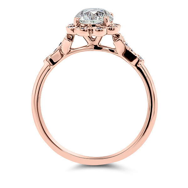 14K Candlelight FoF Diamond, Engmt. Ring by Costar