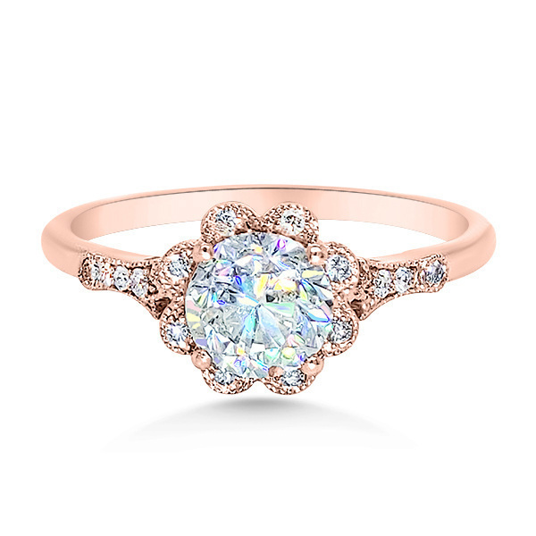14K Candlelight FoF Diamond, Engmt. Ring by Costar