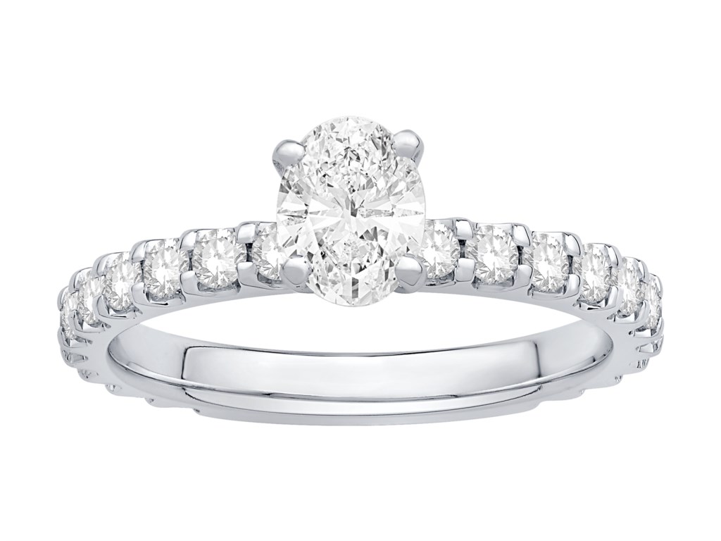 Diamond Engagement Rings 0041005000811 14KW Greece The Source Fine