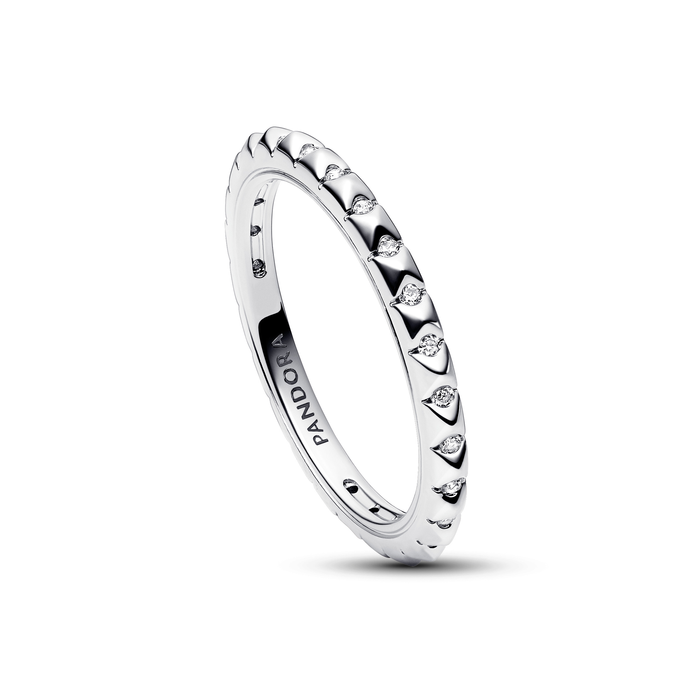 【値下げ】PANDORA シルバー Signature LOGO Ring Retired Pandora Signature Logo Dangle Ring :: Ring Stories