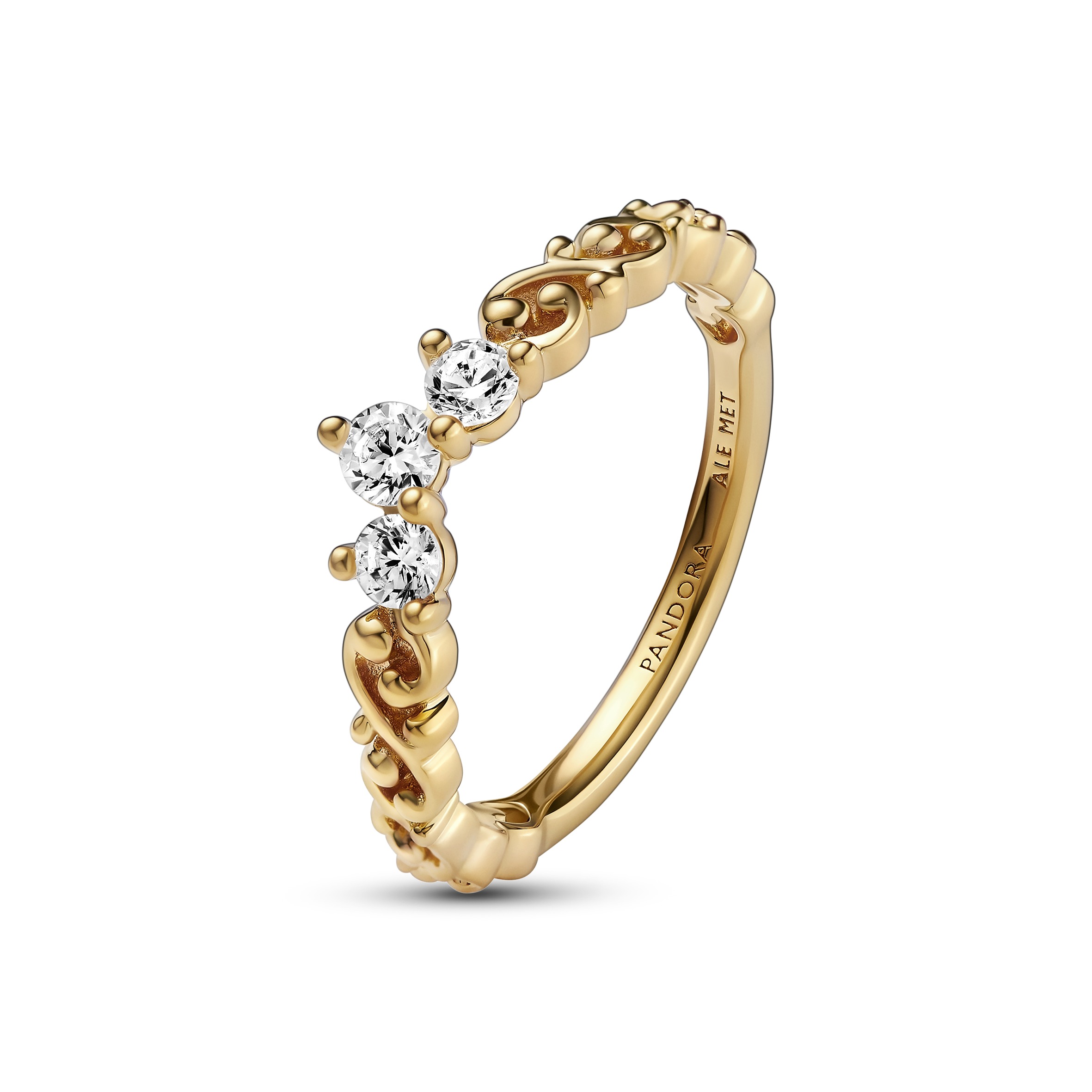 パンドラ Pandora ゴールド × ダイヤ Pandora Jewelry 003-652-03054 - Pandora Rings | The Source
