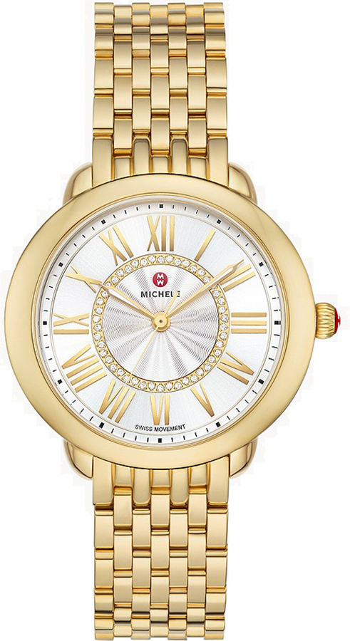NWT - 18k Gold Plated Women\'s Watch Michele Women main image 4