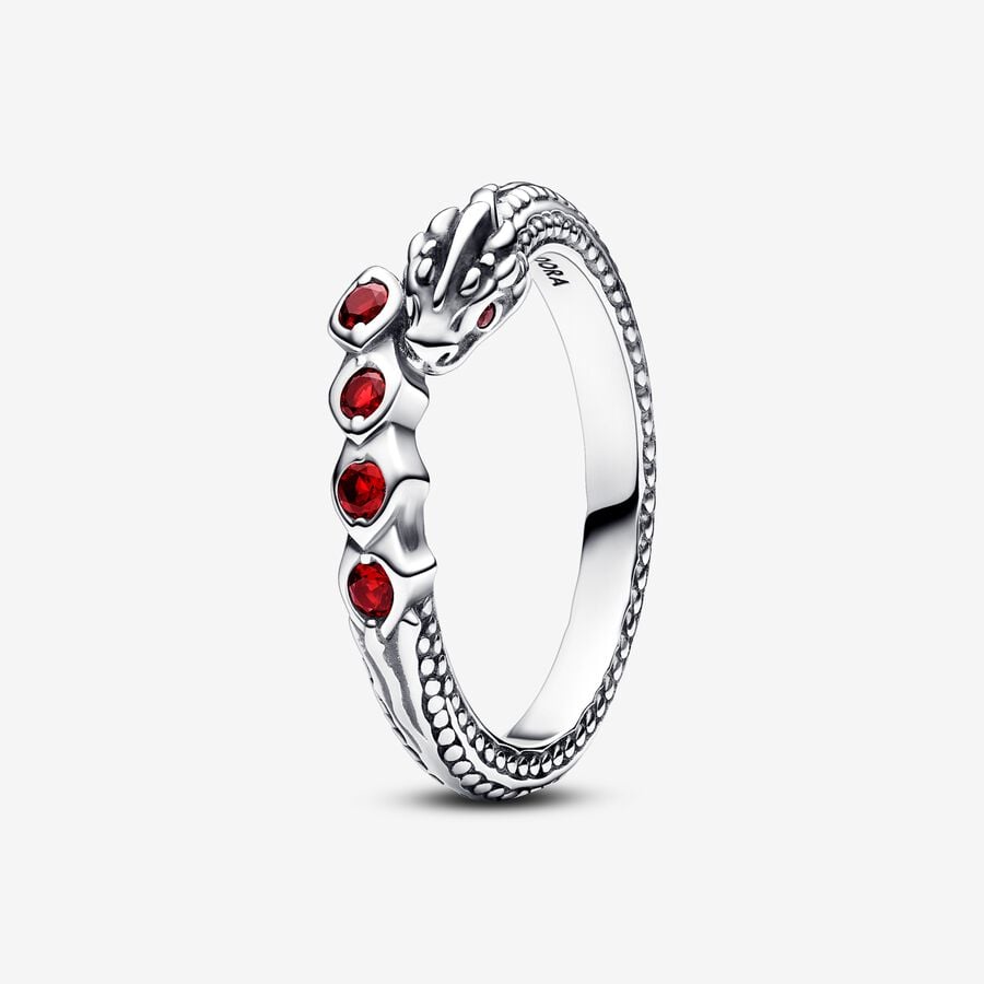 Pandora⭐︎ゲームオブスローンズ　ドラゴンリング Pandora Game of Thrones Dragon Sparkling Ring 001-825-20495