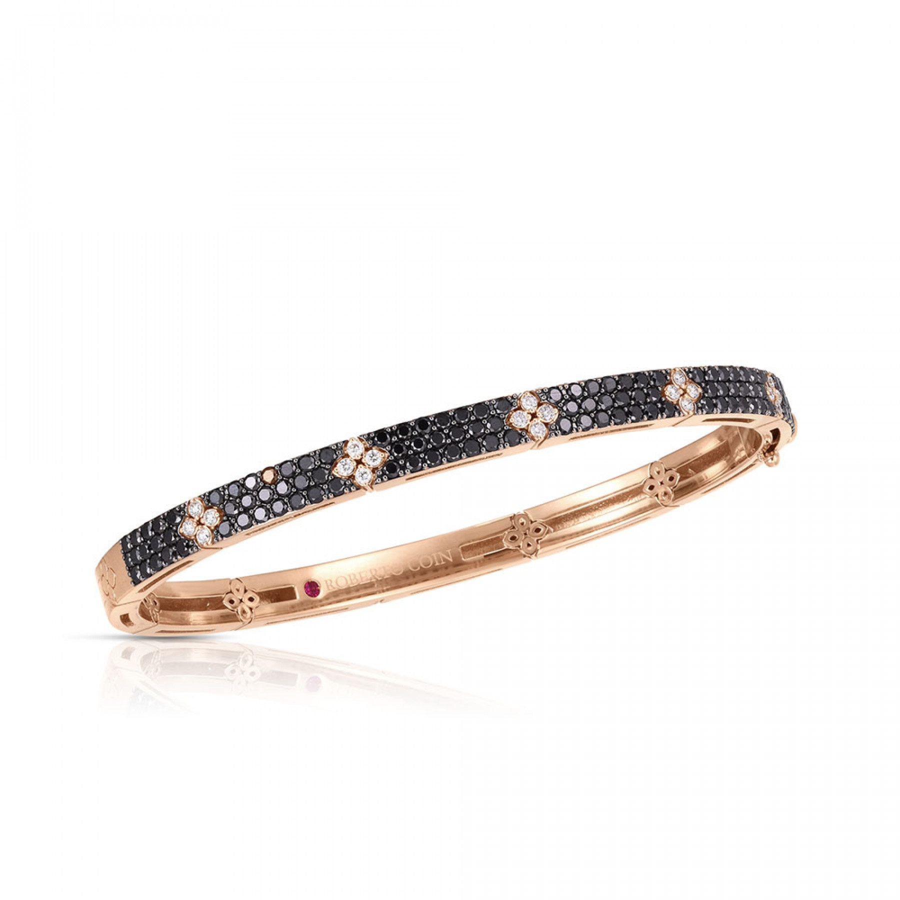 Roberto Coin 18K Rose Gold Diamond Bracelet 001-170-01111 | Tom