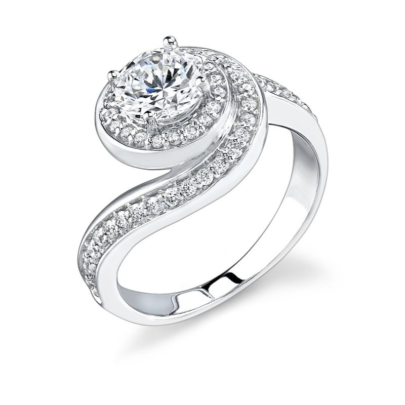 Ring 00114001057 18KW Engagement Rings Towne Square Jewelers