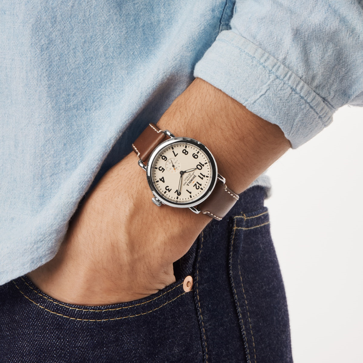 Shinola The Runwell 41mm 001-516-00004 ST - Watches | Towne Square