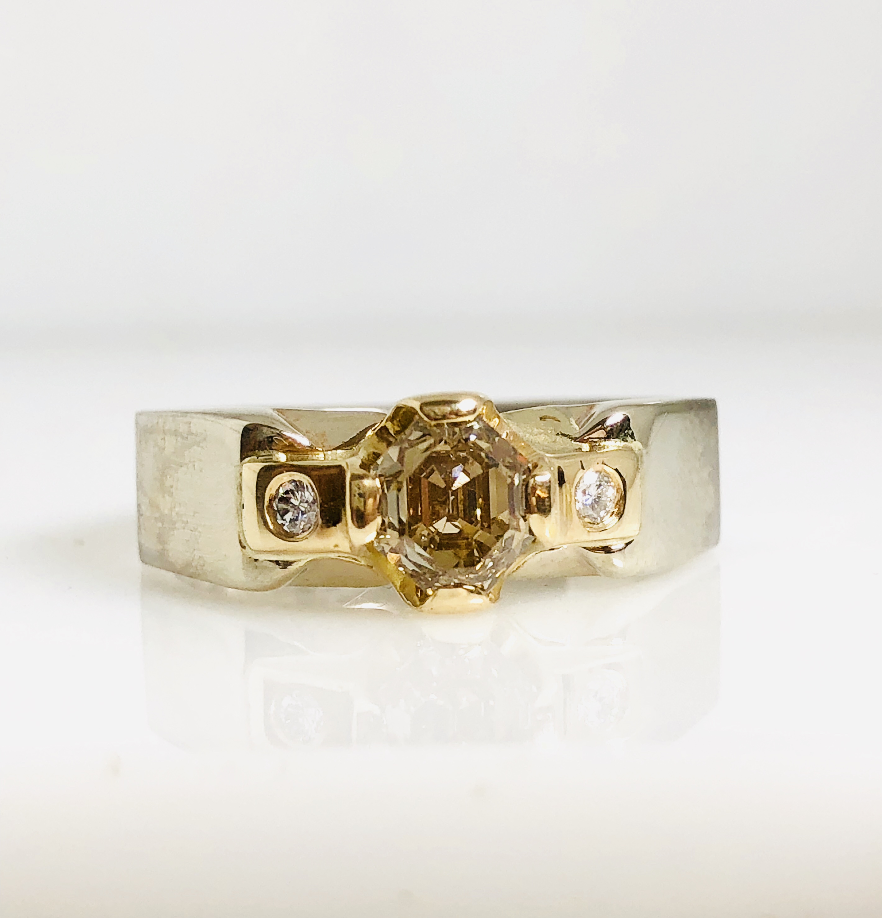 Custom Natural Fancy Brown Diamond Ring 001-899-00500 | Towne