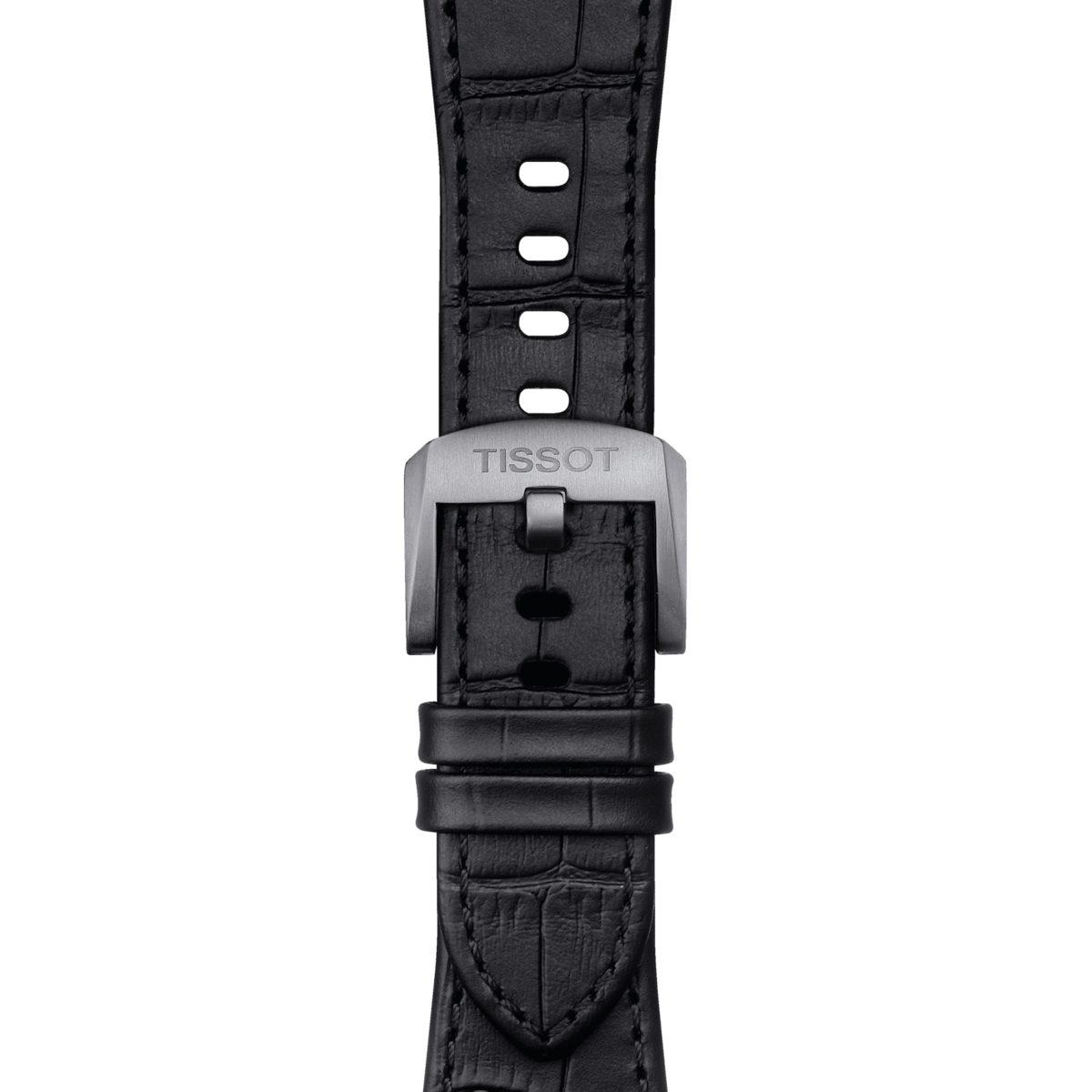 TISSOT OFFICIAL BLACK PRX 40MM LEATHER STRAP