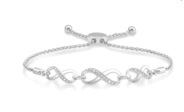 Ashi 0.07 Carat Silver Bracelet 001-670-00140 SS New Albany