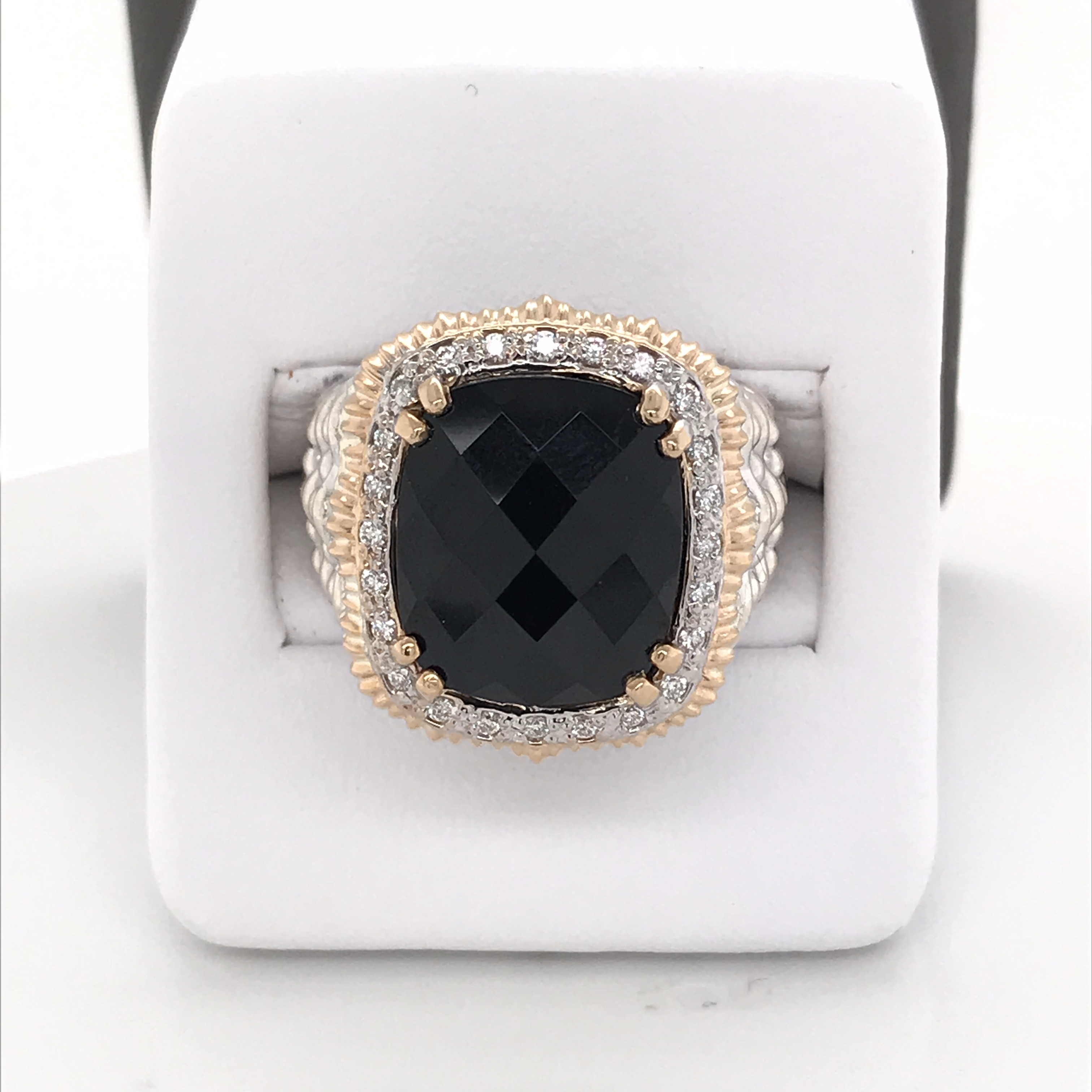 Vahan Gold/Silver Ring 00180002489 Gold and Silver Rings Van