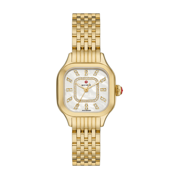 Michele Meggie Gold Tone Ladies display picture 3