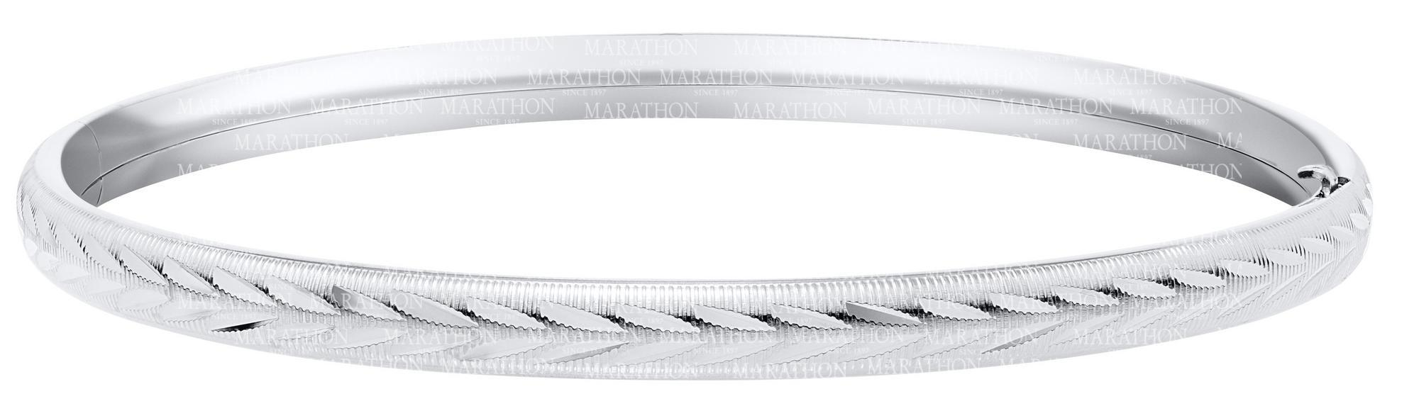 Sterling Silver Wheat Engraved Bangle Bracelet Lifetime Warranty