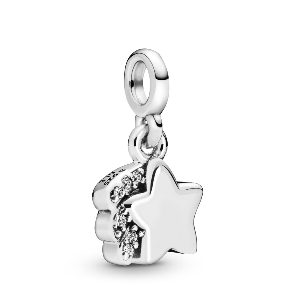 Pandora 798378CZ Charm Silver Mini Dangle Me Star Sky
