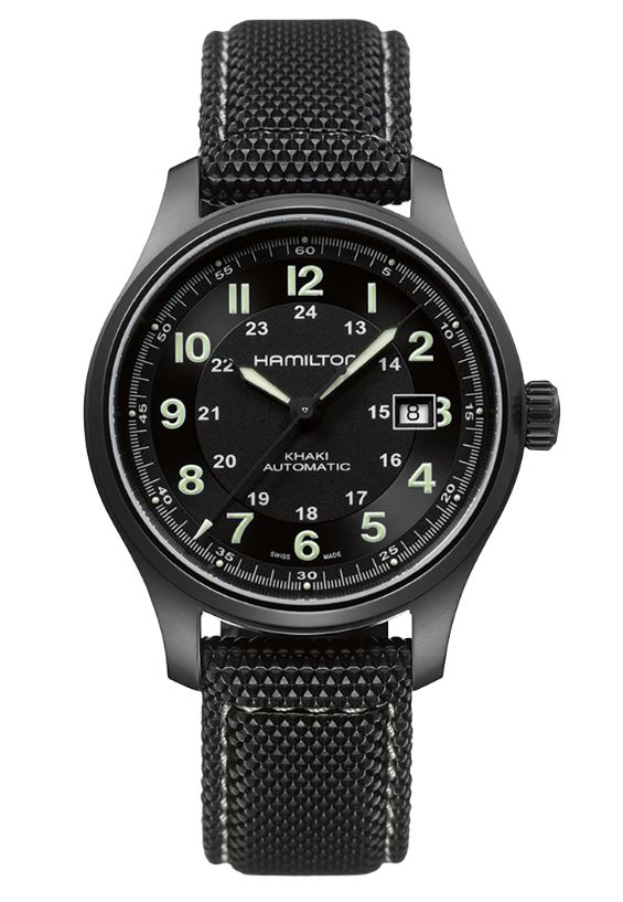 HAMILTON クォーツ腕時計 ブラック Ventura Quartz - Dial color:Black - H24401731 | Hamilton Watch