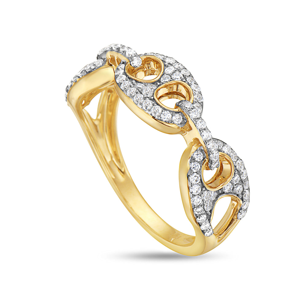 送料込 Qeelin キーリン Wulu 18K Yellow Gold Diamond Ring 送料込 Qeelin キーリン Wulu 18K Yellow Gold Diamond Ring
