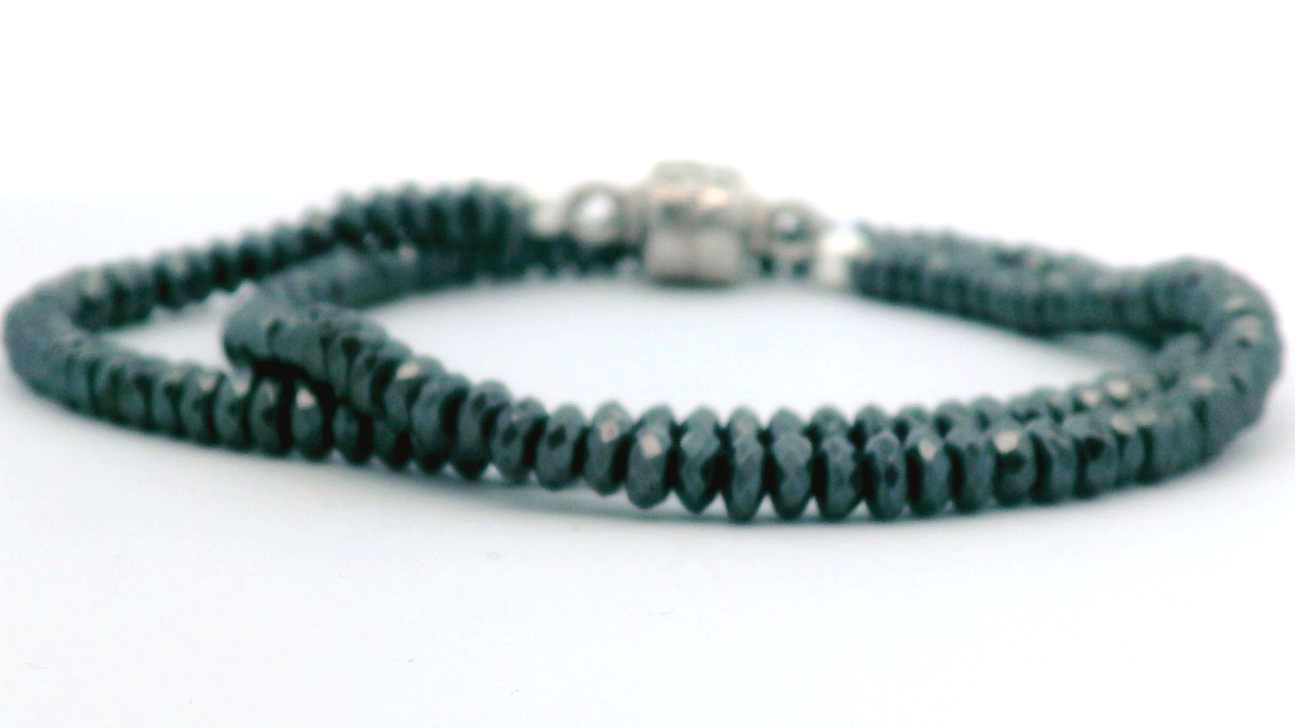 Dee Berkley Sterling Silver Hematite Bracelet 001-240-00068
