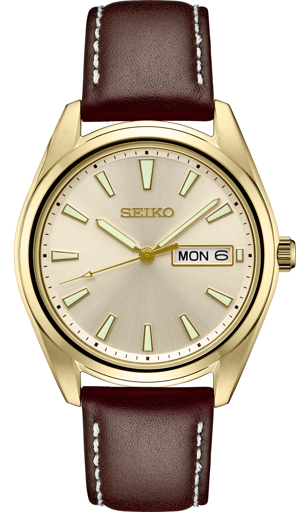 champagne dial dress watch Gold Finish Champagne Dial Dress Watch