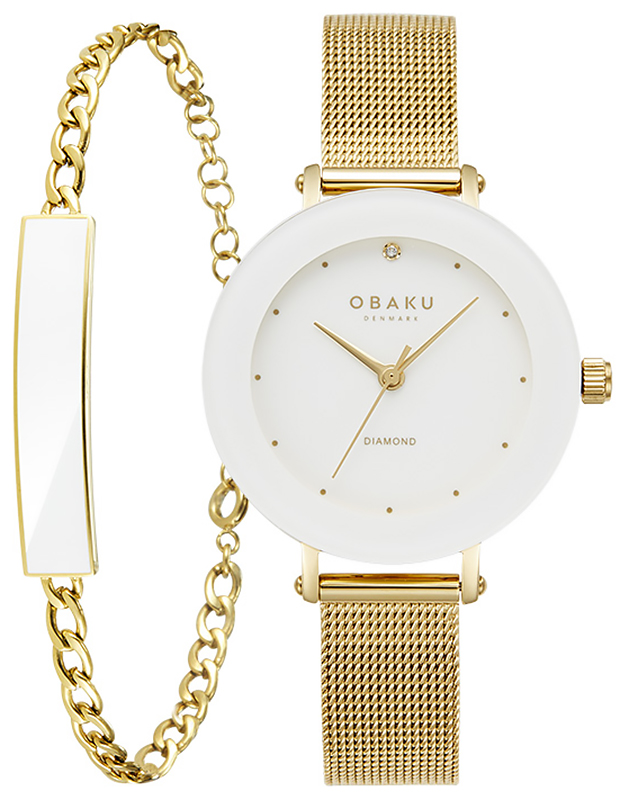 ladies gold dress watch Ladies Seiko 18kt Yellow Gold Diamond Dress Watch. Ultra slim main image 1