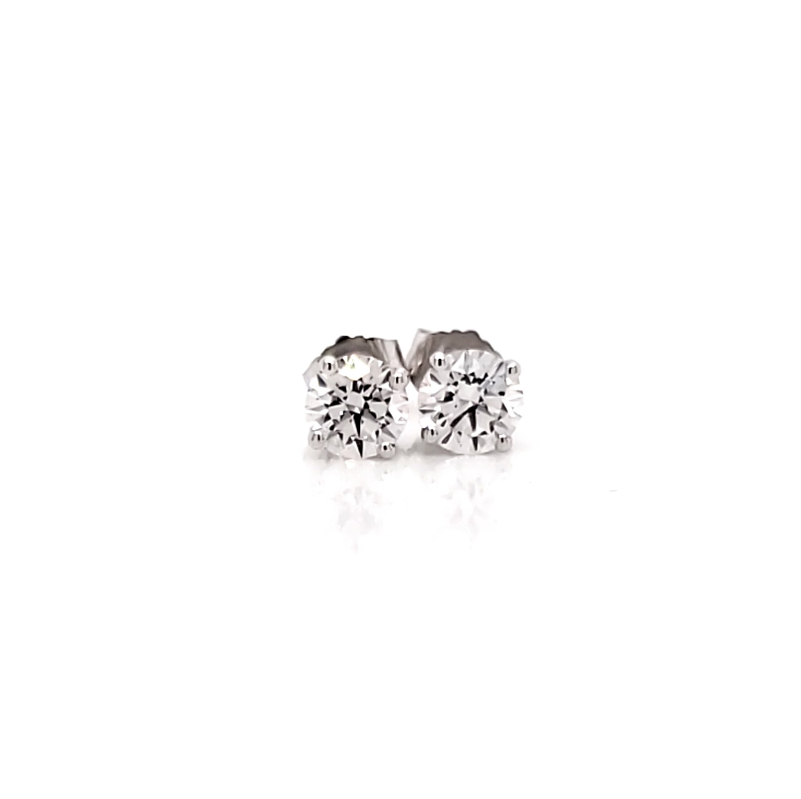 00115101021 14KW Diamond Stud Earrings Wiley's Diamonds & Fine
