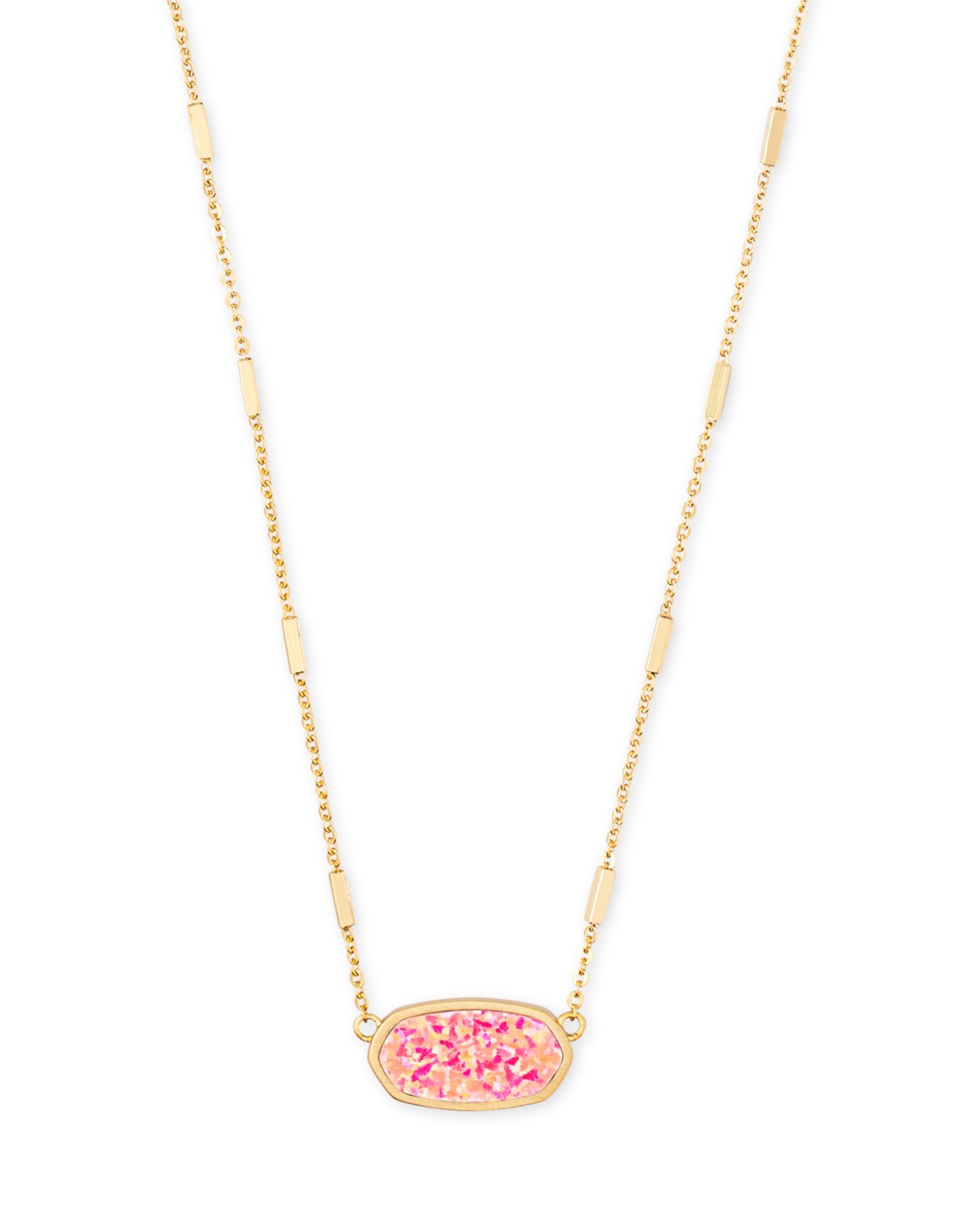 Kendra Scott Pink Opal Necklace Shop 